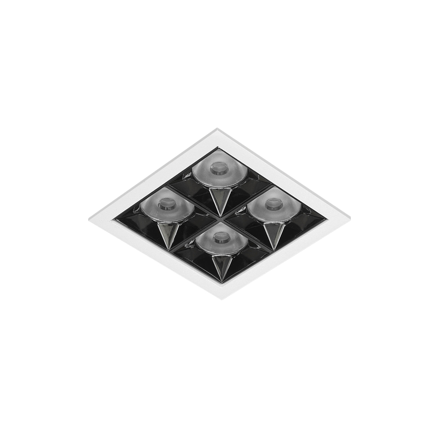 LED 도트 정4구 매입